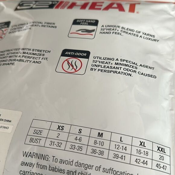 32 Degree | NWTs Long Sleeve Scoop Neck Shirt In Charcoal Gray Size XL - Picture 4 of 4